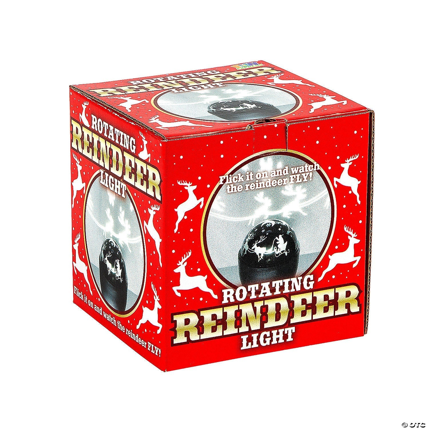 Rotating Reindeer LED Light by Fun Express from Instaballoons