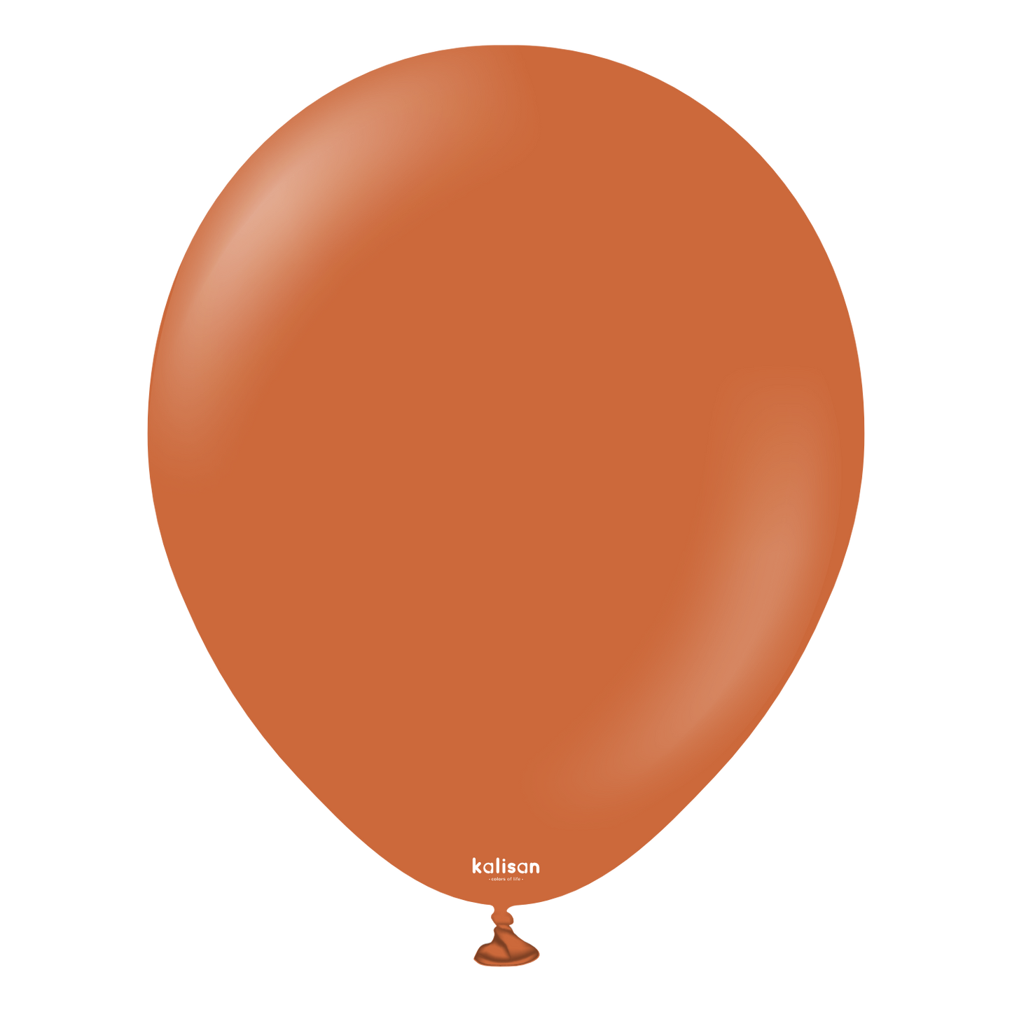 Rust Orange 12″ Latex Balloons by Kalisan from Instaballoons