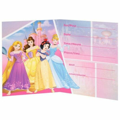 Disney Princess Invitations (8 count)