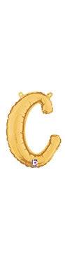 Script Letter C - Gold - Betallic