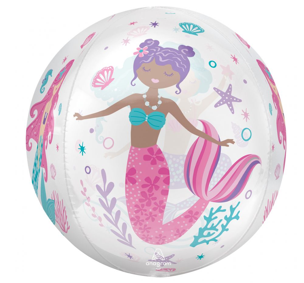 Shimmering Mermaid Orbz by Anagram from Instaballoons
