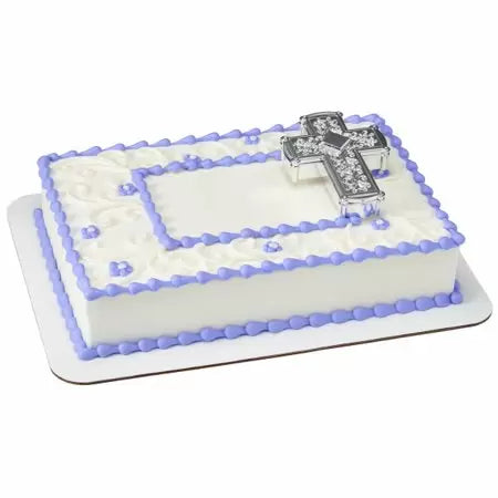 Silver Cross Cake Kit by DecoPac from Instaballoons