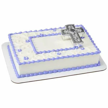 Silver Cross Cake Kit by DecoPac from Instaballoons