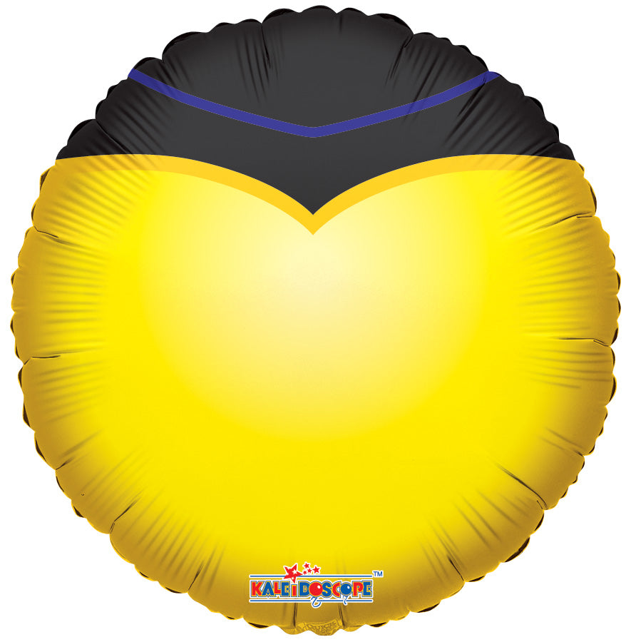 Smiley Grad Graduation 18″ Foil Balloon by Convergram from Instaballoons