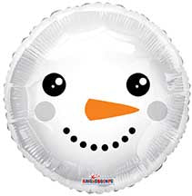 Snowman and Penguin 18″ Foil Balloon by Convergram from Instaballoons