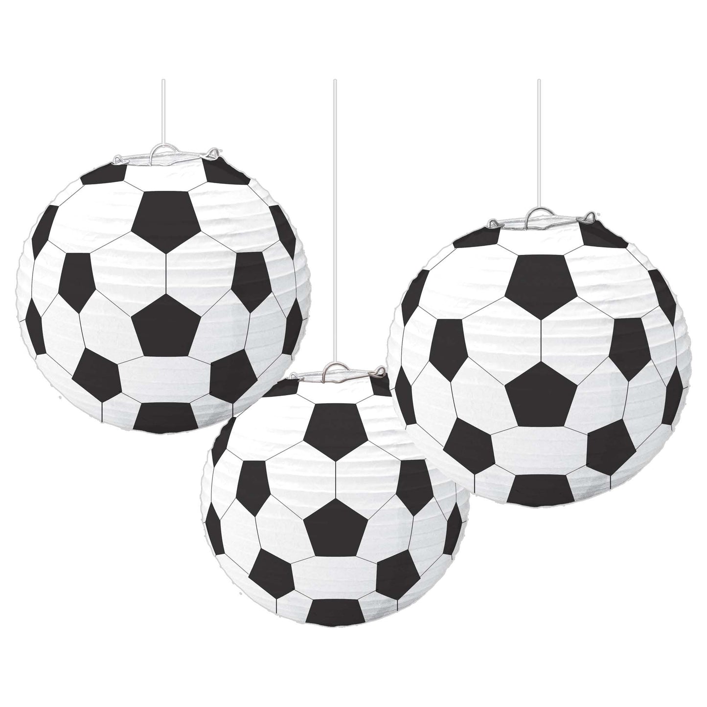 Soccer Paper Lantern by Amscan from Instaballoons