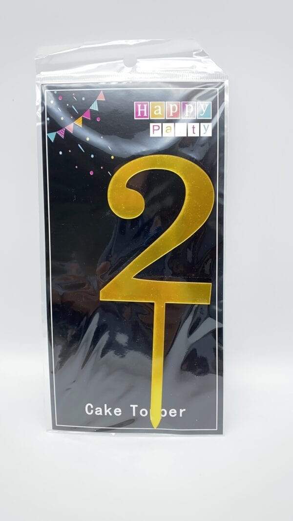 SoNice Cake Topper Gold #2