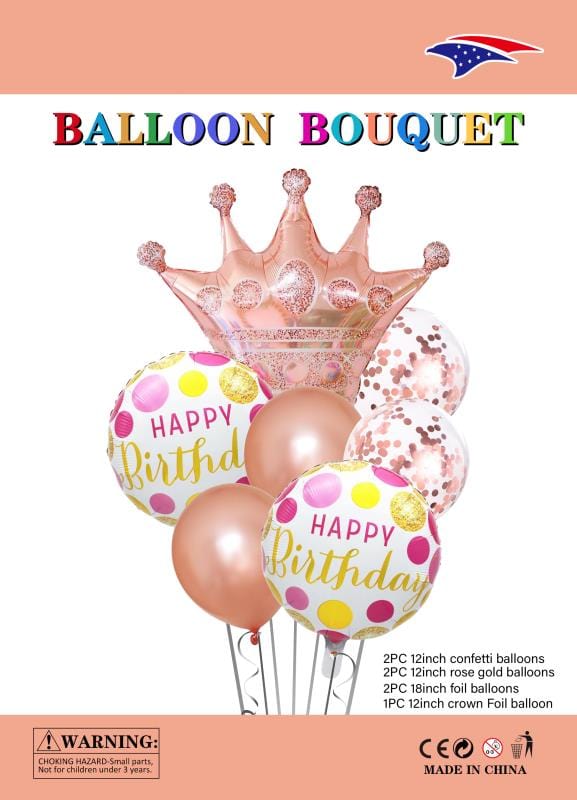 SoNice Rose Gold Crown Bouquet ( count)