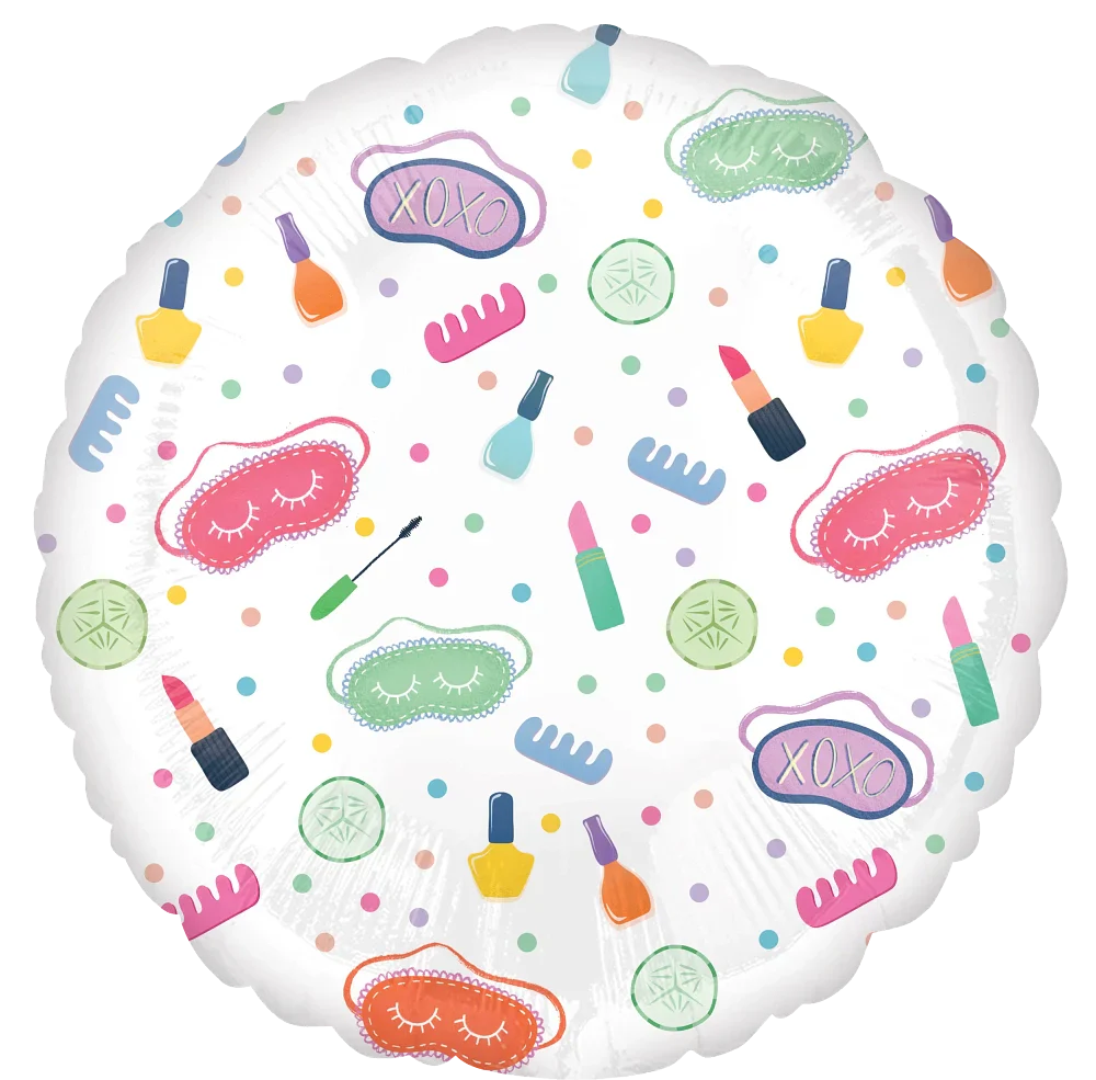 Spa Party Designs 18″ Foil Balloon by Anagram from Instaballoons