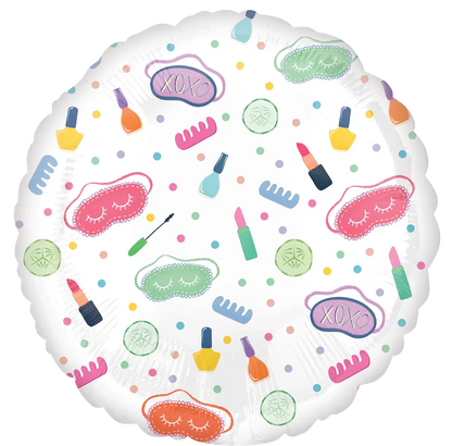Spa Party Designs 18″ Foil Balloon by Anagram from Instaballoons