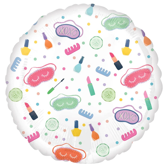 Spa Party Designs 18″ Foil Balloon by Anagram from Instaballoons