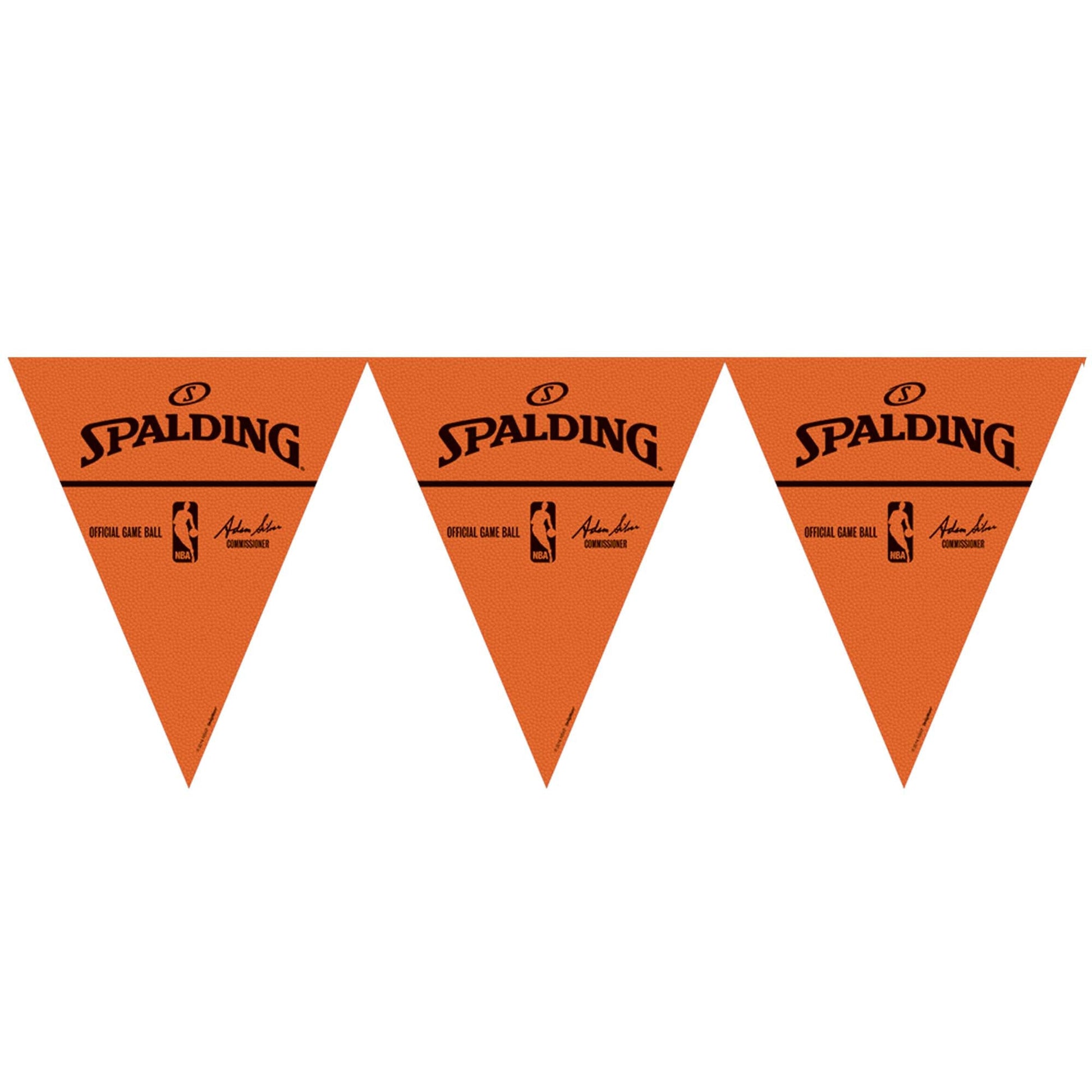 Spalding Basketball Pennant Bannerr by Amscan from Instaballoons