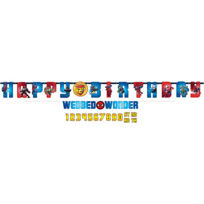 Spider-Man We Banner Kit by Amscan from Instaballoons