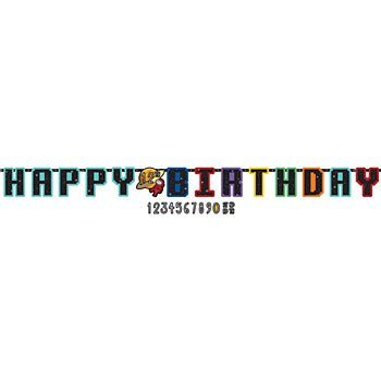 10' Banner - Spies In Space Birthday - Amscan