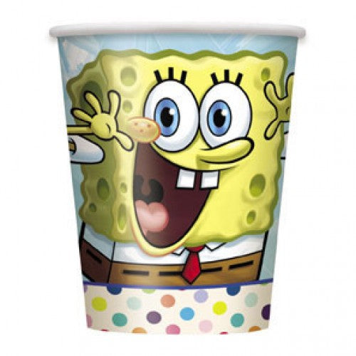 SpongeBob Cups 9oz by Unique from Instaballoons