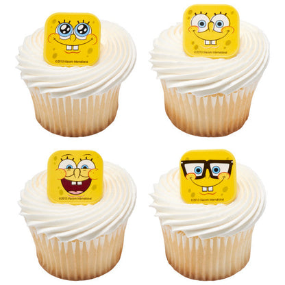 Spongebob Mood Faces Rings  by DecoPac from Instaballoons