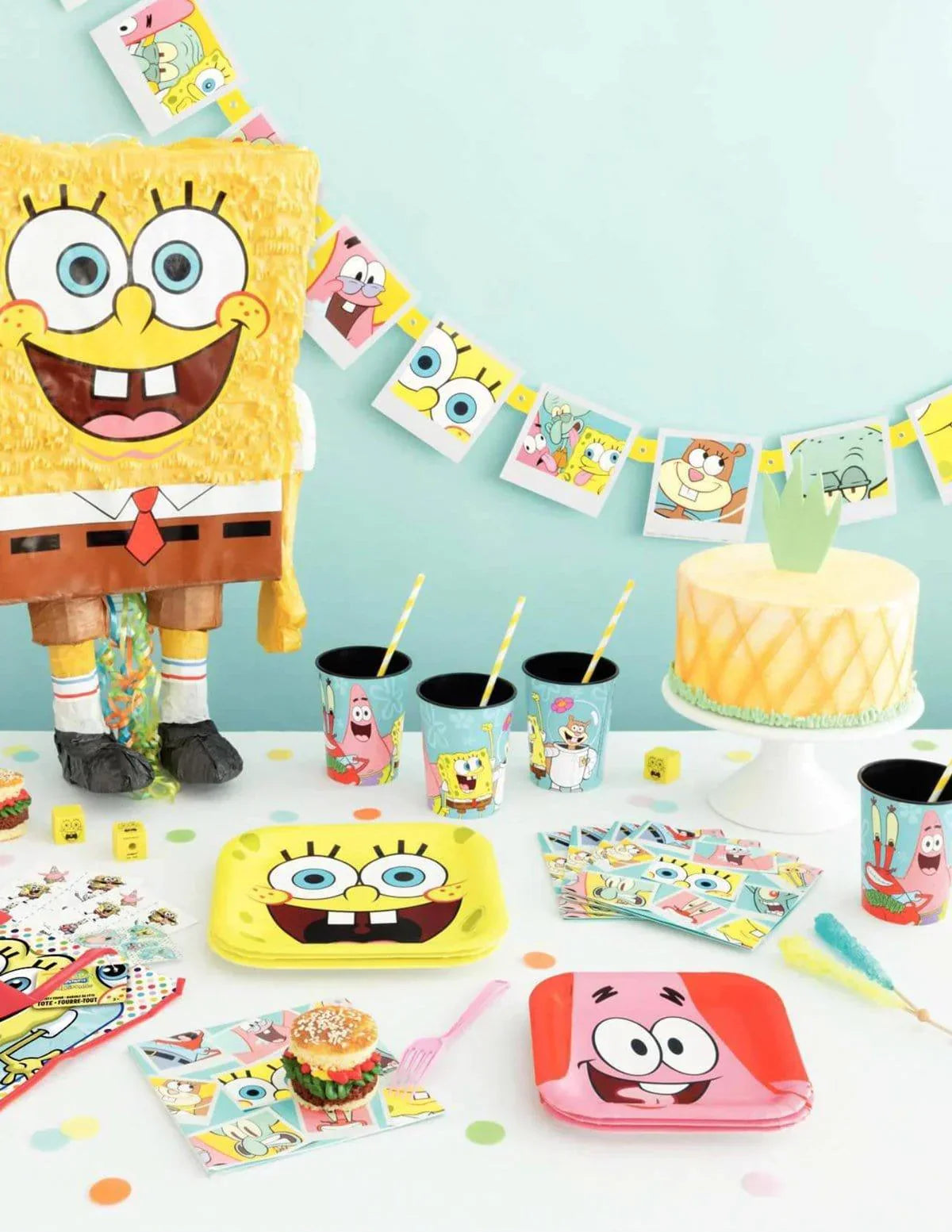 Spongebob Squarepants Banner by Unique from Instaballoons