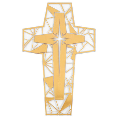 Stained Glass Cross Layon by DecoPac from Instaballoons
