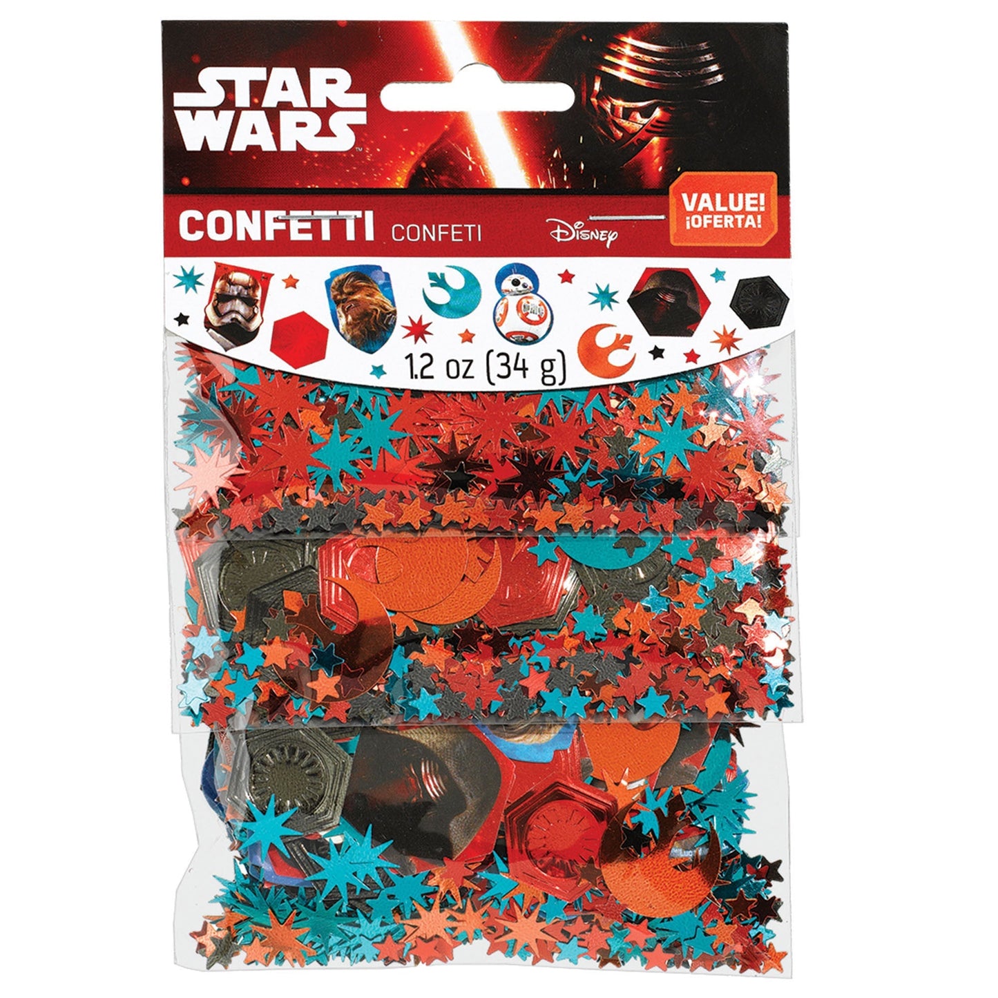 Star Wars Ep VII VP Confetti by Amscan from Instaballoons