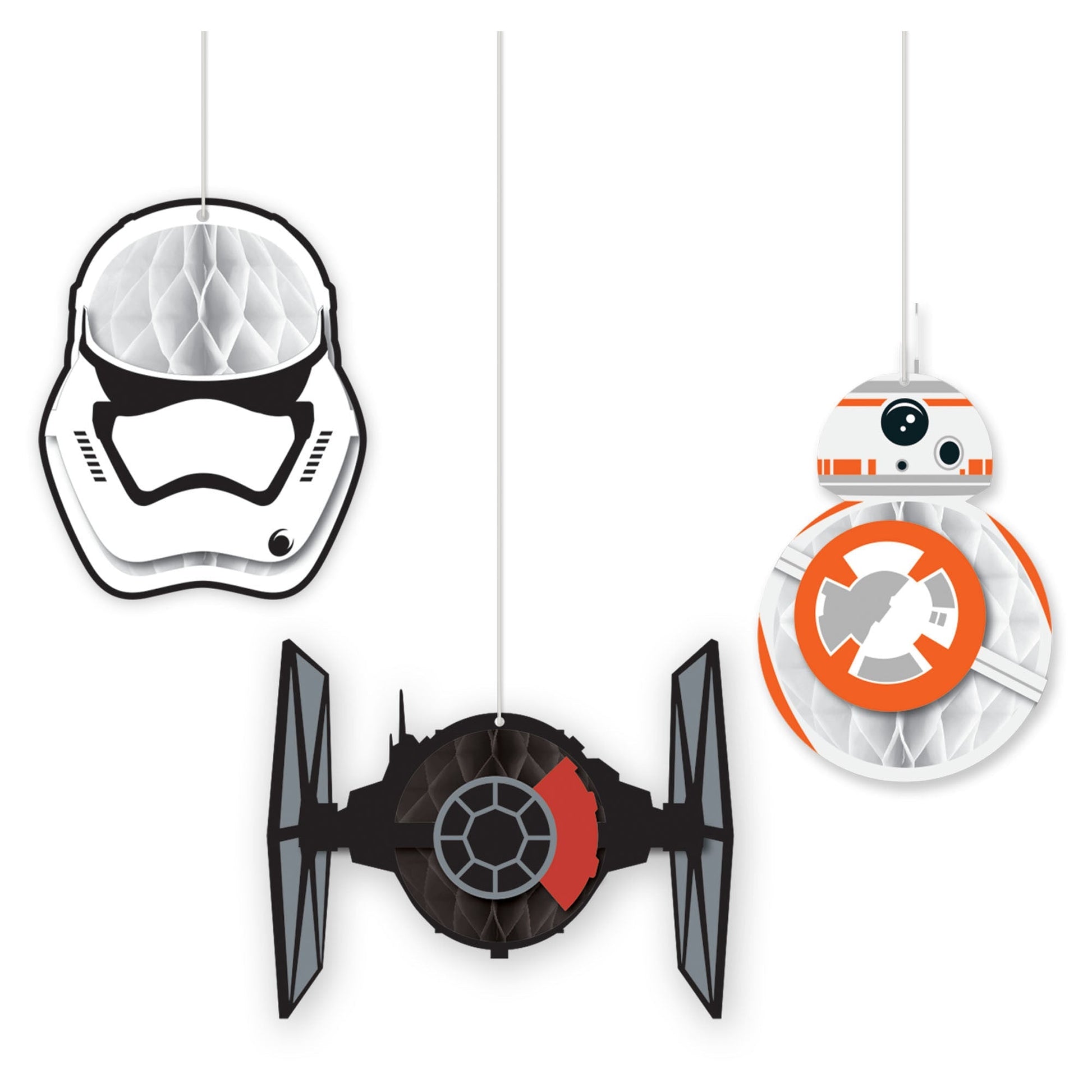 Star Wars Episode VII Honeycomb Decoration by Amscan from Instaballoons