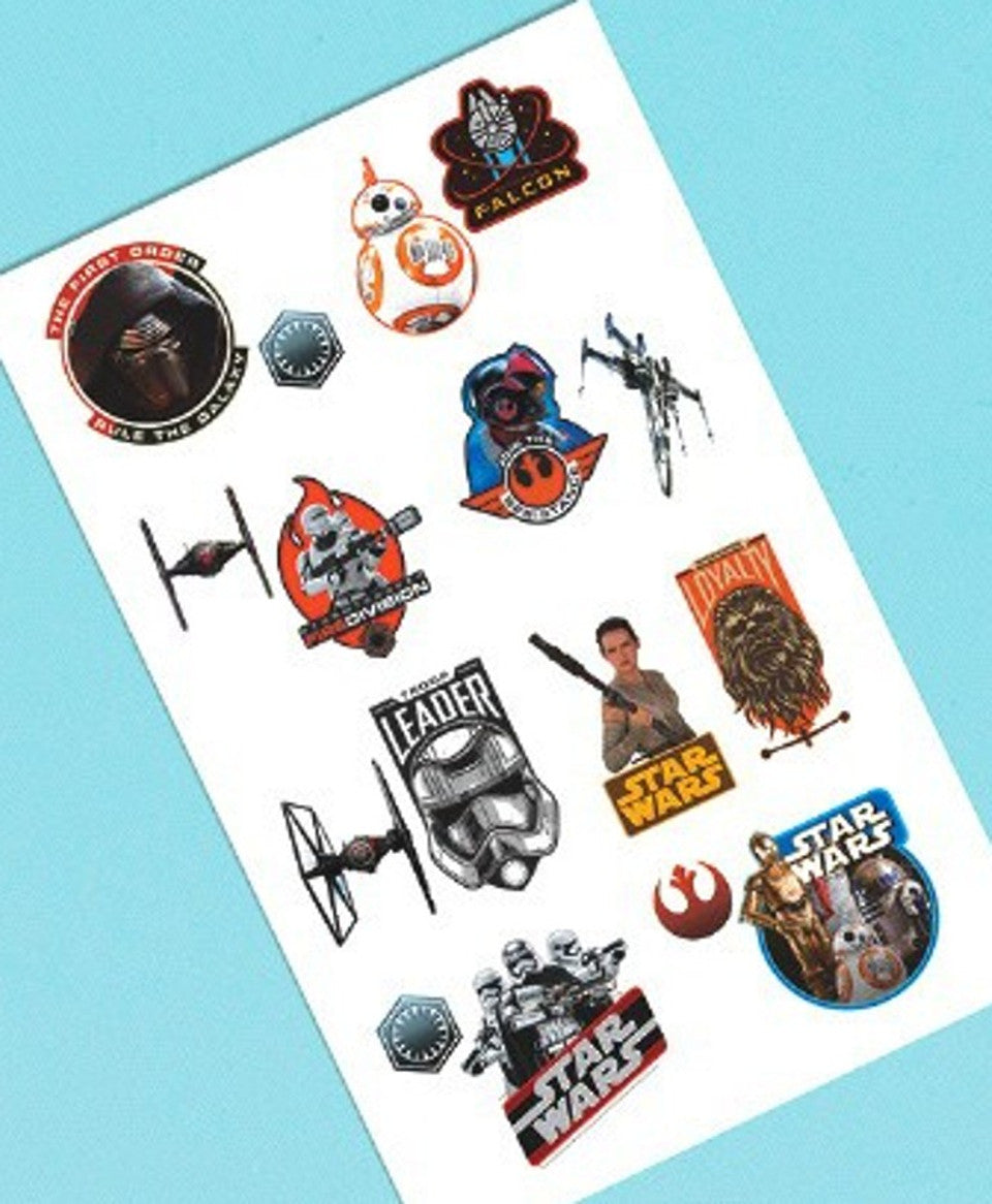 Star Wars Episode VII Tattoos by Amscan from Instaballoons