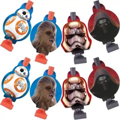 Party Blowers - Star Wars Episode Vll (8ct) - Amscan
