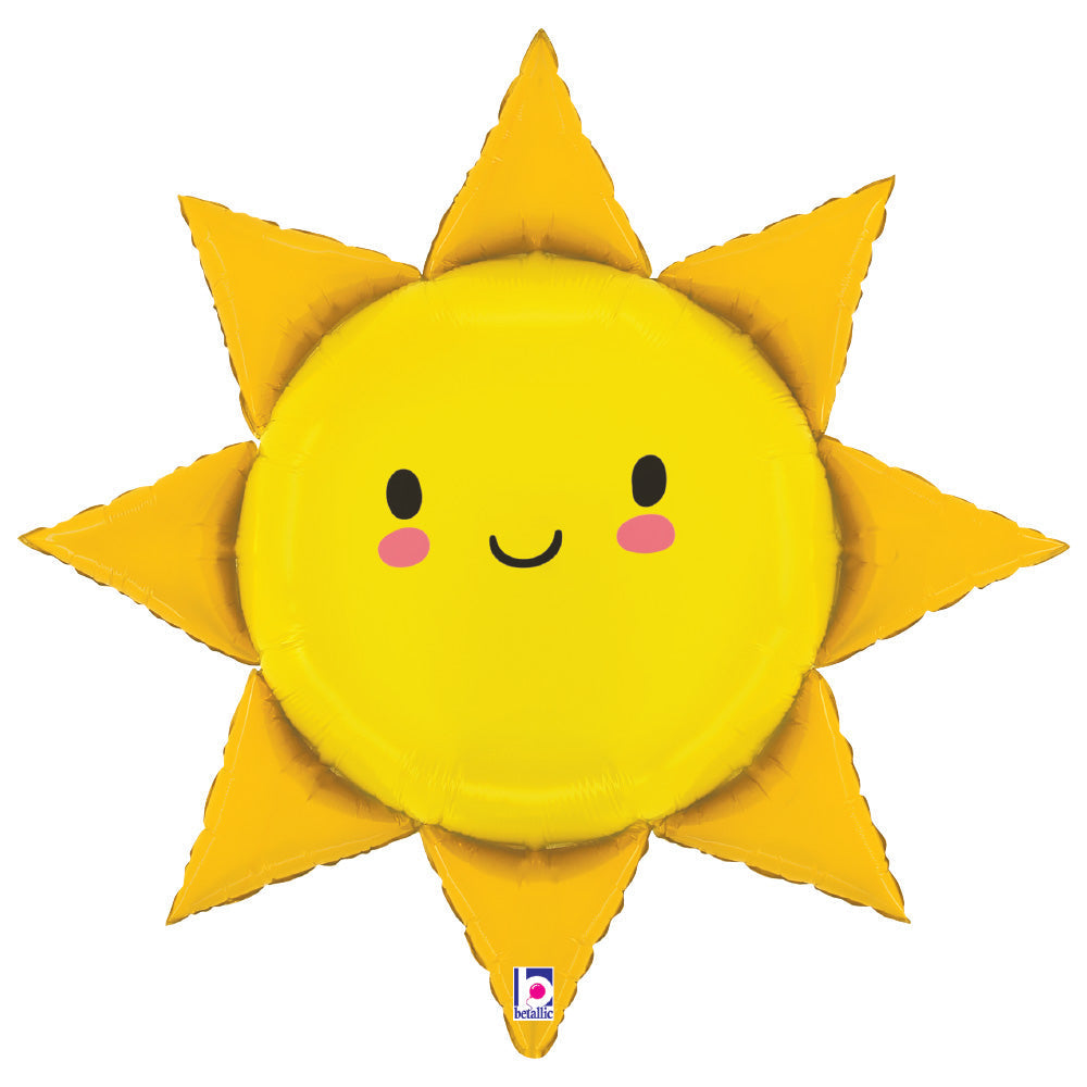 Summer Sun 31″ Foil Balloon by Betallic from Instaballoons