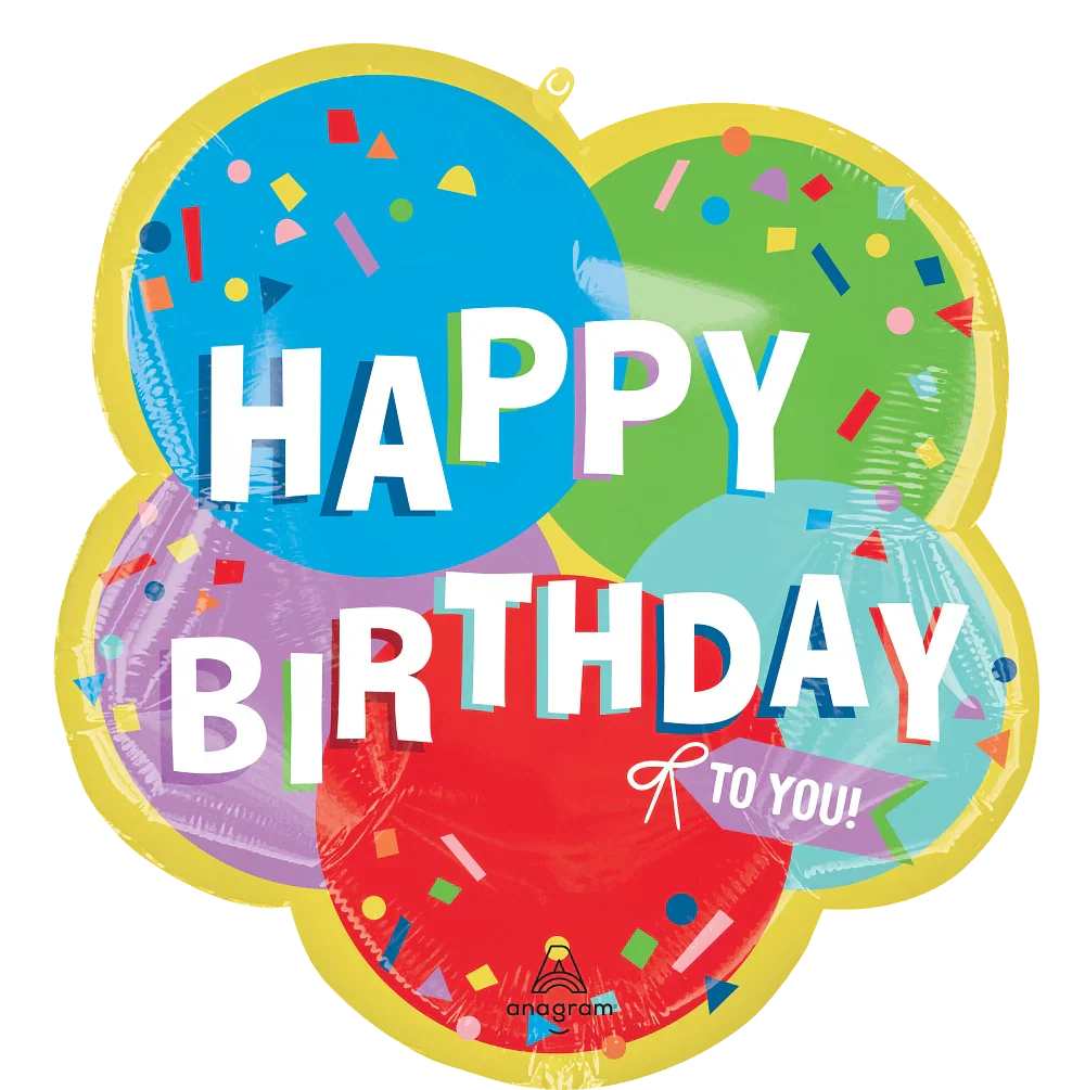 Sunny Balloons Birthday 25″ Foil Balloon by Anagram from Instaballoons