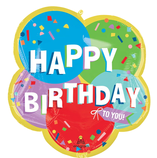 Sunny Balloons Birthday 25″ Foil Balloon by Anagram from Instaballoons