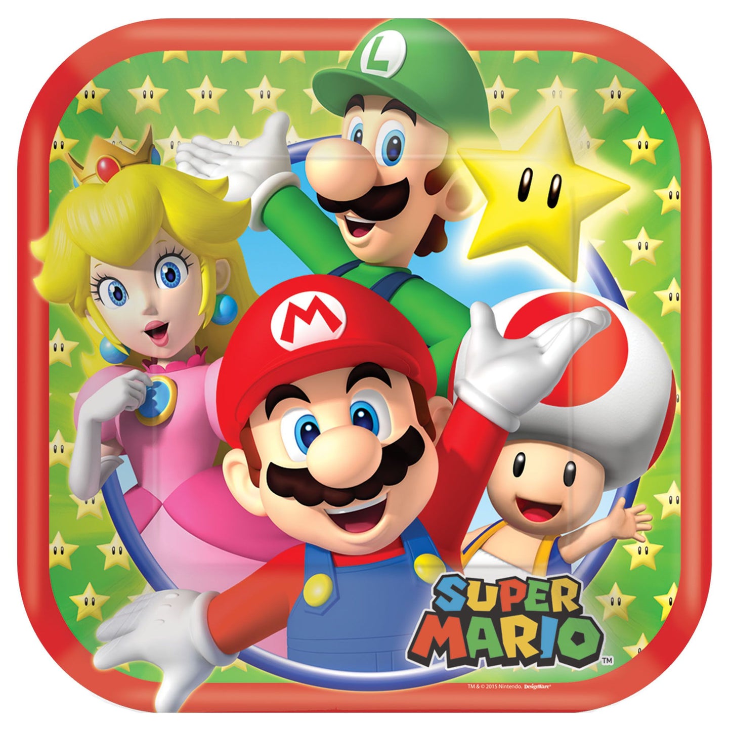 Super Mario Bros 7in SSP 7″ Foil Balloons by Amscan from Instaballoons