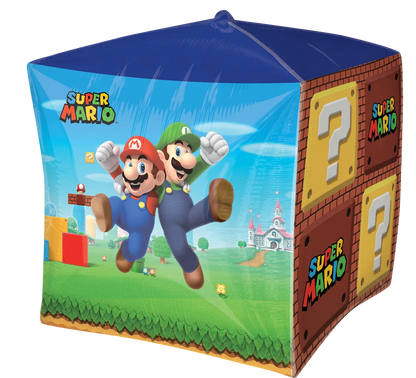 Super Mario Nintendo Cubez 15″ Foil Balloon by Anagram from Instaballoons