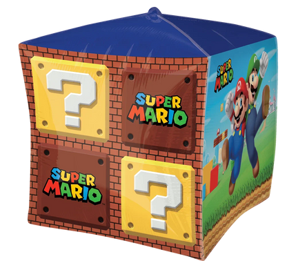 Super Mario Nintendo Cubez 15″ Foil Balloon by Anagram from Instaballoons