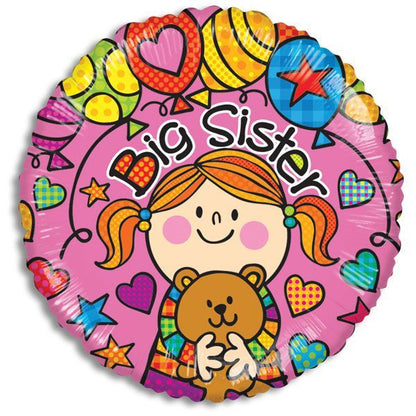 SV Big Sister 18″ Foil Balloon by Convergram from Instaballoons