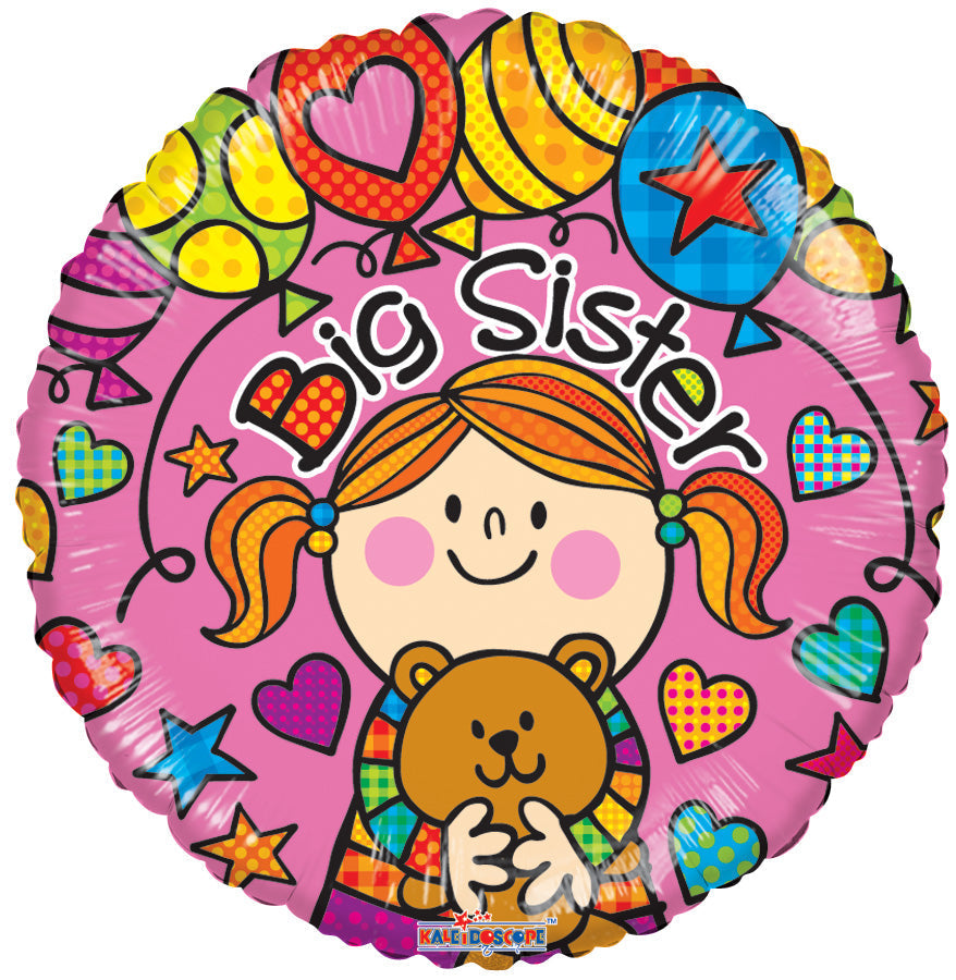 SV Big Sister 18″ Foil Balloon by Convergram from Instaballoons