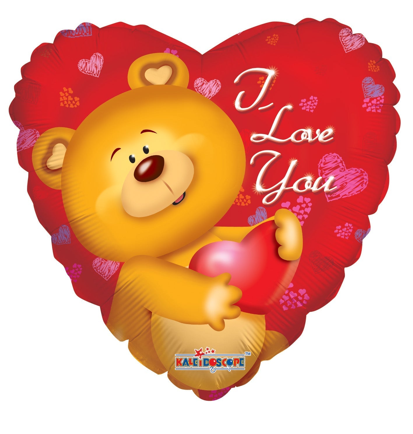 SV Cute Bear I Love You 18″ Foil Balloon by Convergram from Instaballoons