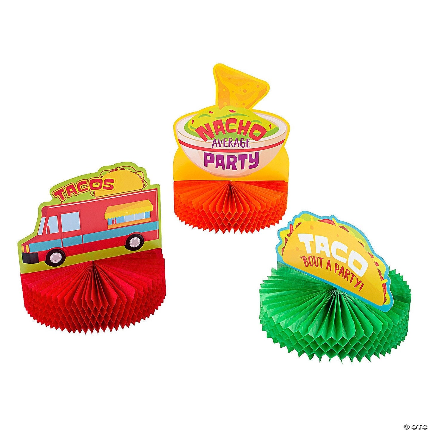 Taco Centerpieces by Fun Express from Instaballoons