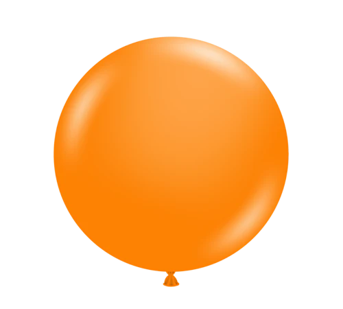 Tangerine 24″ Latex Balloons by Tuftex from Instaballoons
