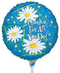 Thank You 18″ Foil Balloon by Convergram from Instaballoons