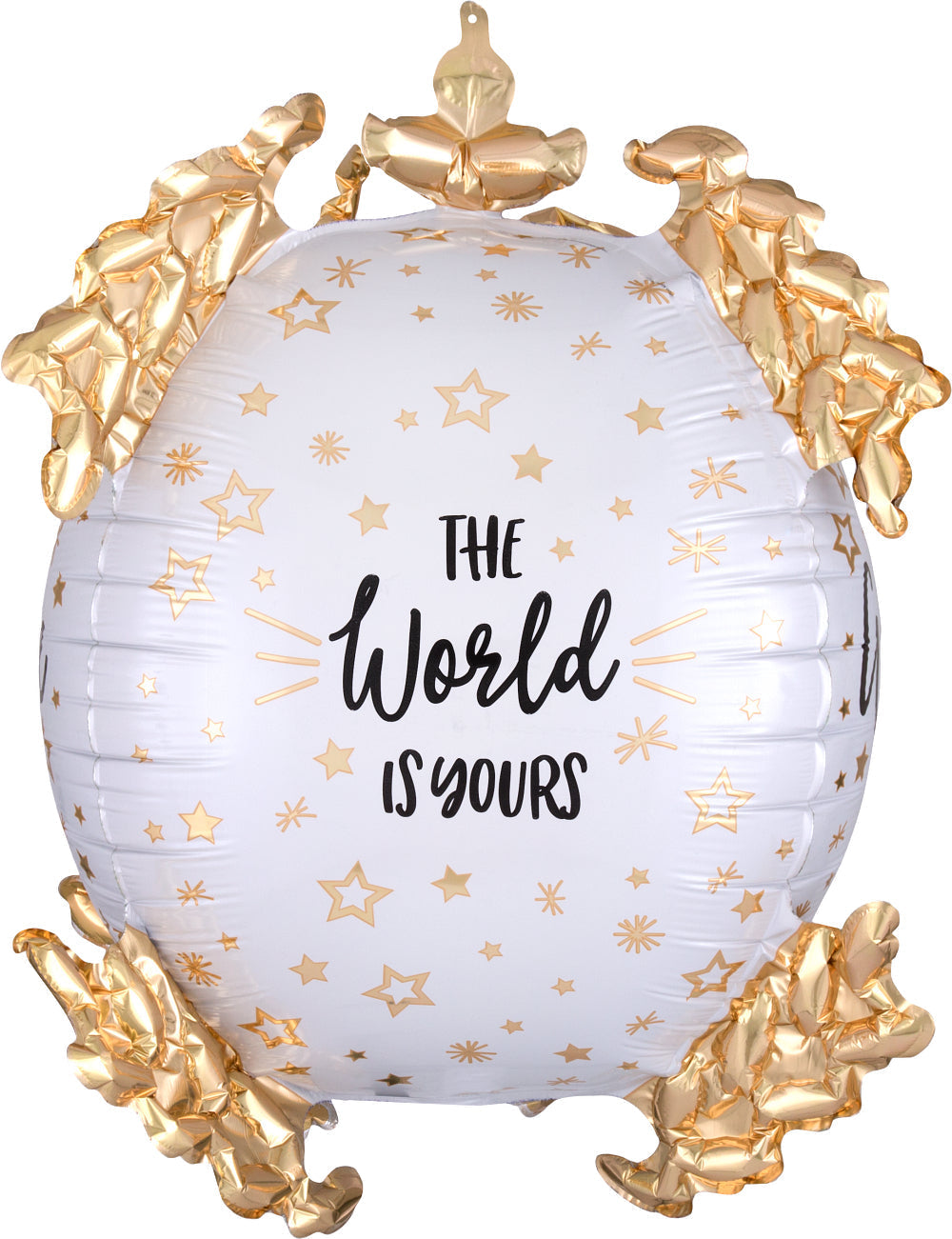 The World Is Yours Graduation 20″ Foil Balloon by Anagram from Instaballoons