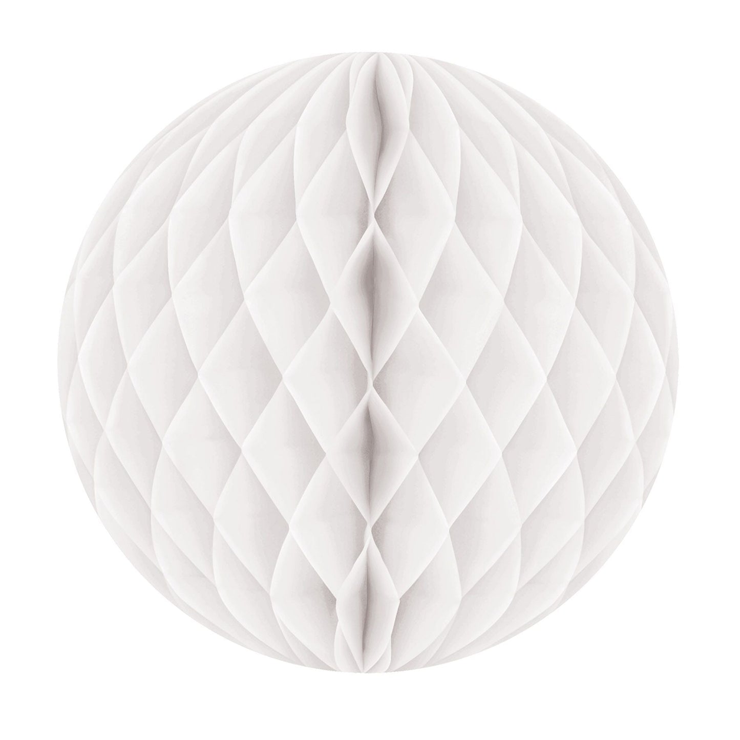 Tissue Ball White Foil Balloons by Beistle from Instaballoons