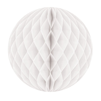Tissue Ball White Foil Balloons by Beistle from Instaballoons