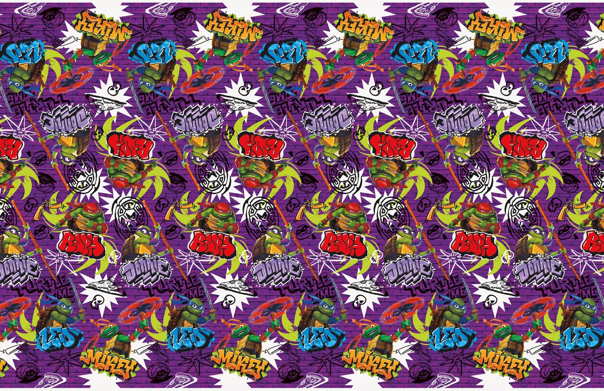 TMNT Mayhem Table Cover by Unique from Instaballoons