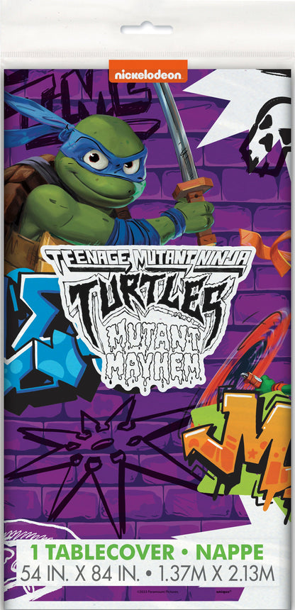 TMNT Mayhem Table Cover by Unique from Instaballoons