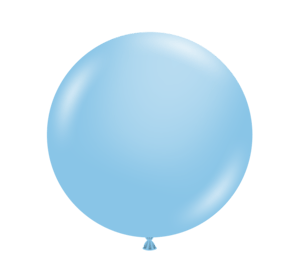 Tuftex Latex Baby Blue 24″ Latex Balloons (3 count)