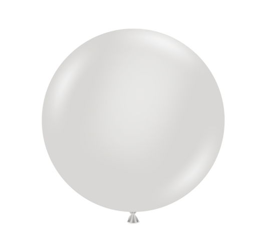 Tuftex Latex Fog 24″ Latex Balloons (3 count)