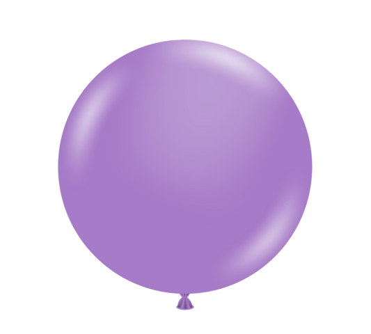 Tuftex Latex Lavender 24″ Latex Balloons (3 count)