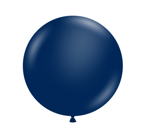 Tuftex Latex Metallic Midnight Blue 17″ Latex Balloons (72 count)