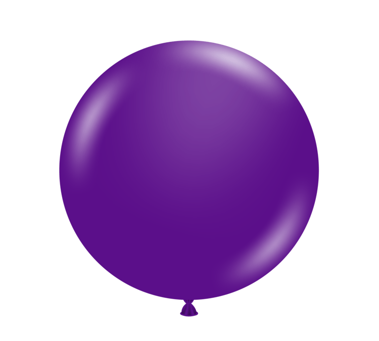 Tuftex Latex Plum Purple 36″ Latex Balloons (2 count)