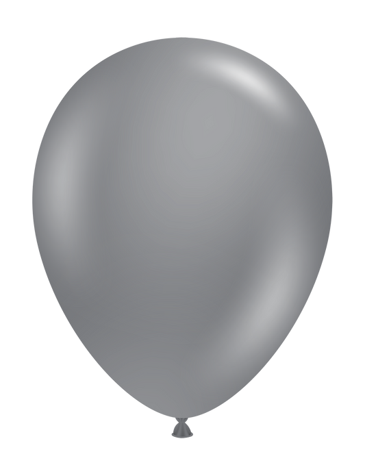 Gray Smoke 11″ Latex Balloons