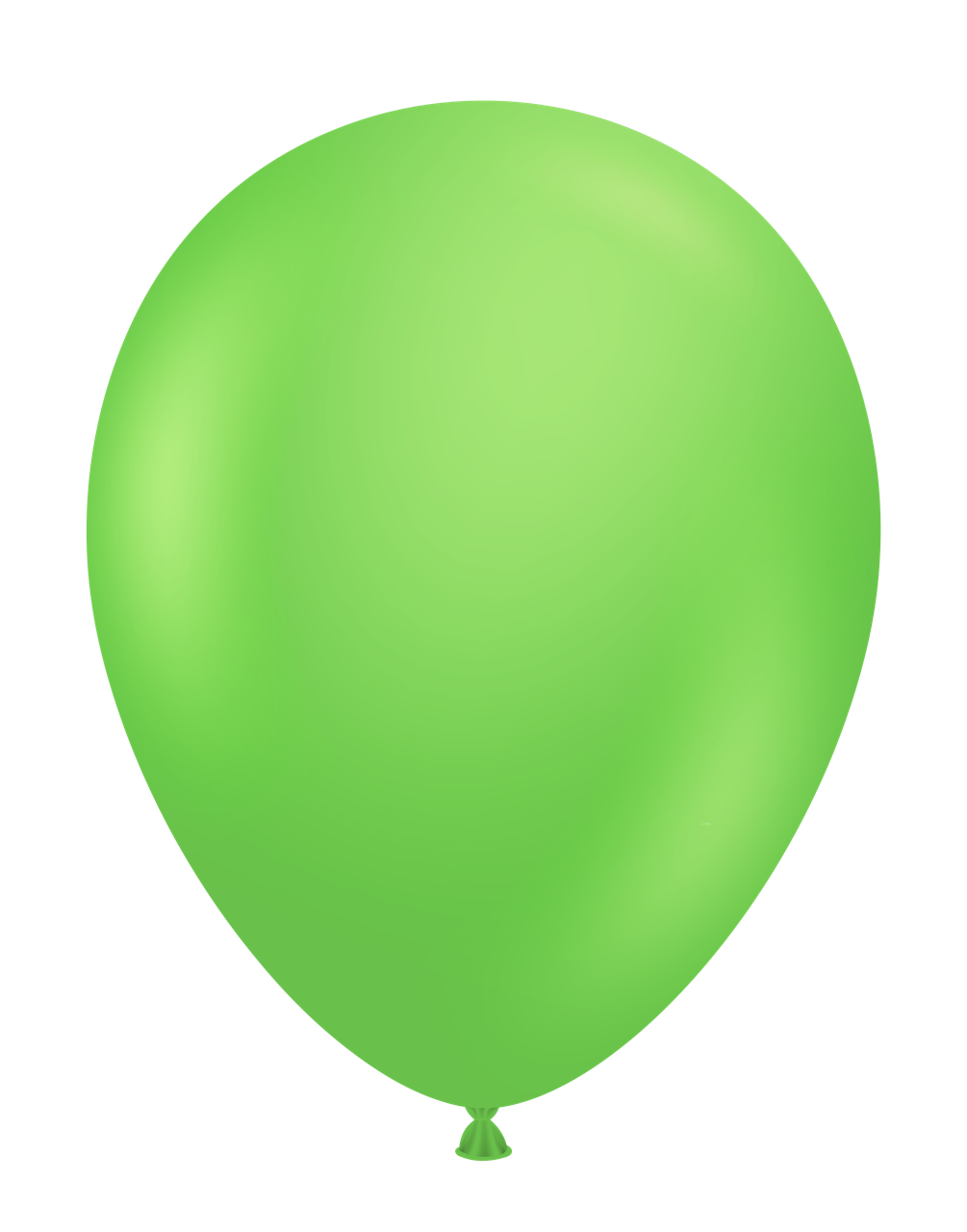 Lime Green 11″ Latex Balloons